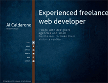 Tablet Screenshot of alcaldarone.com